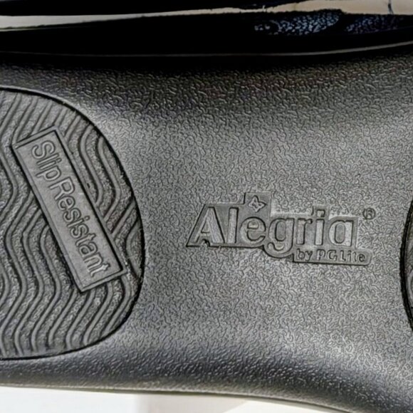 Alegria by PG Lite Mosaic Print Clogs in Blue & Pink - KEL-596 - Picture 12 of 14